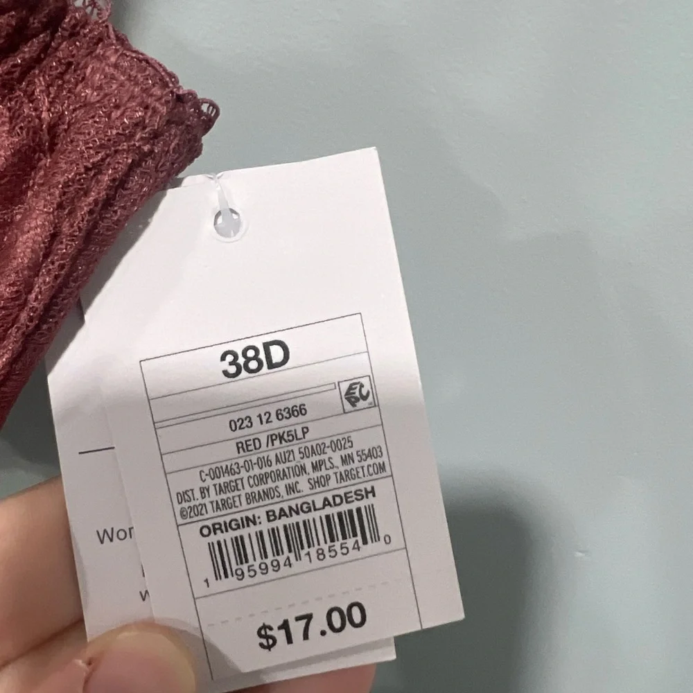 NWT Auden lace bra 38D - Picture 3 of 6